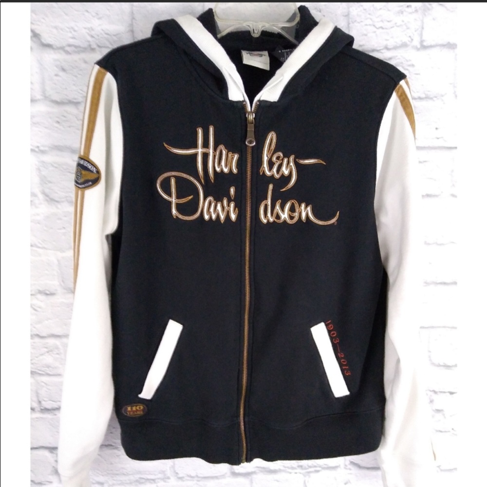 Harley Davidson 110th Anniversary Hoodie Jacket XL